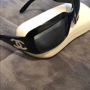 Chanel mother of pearl sunglasses